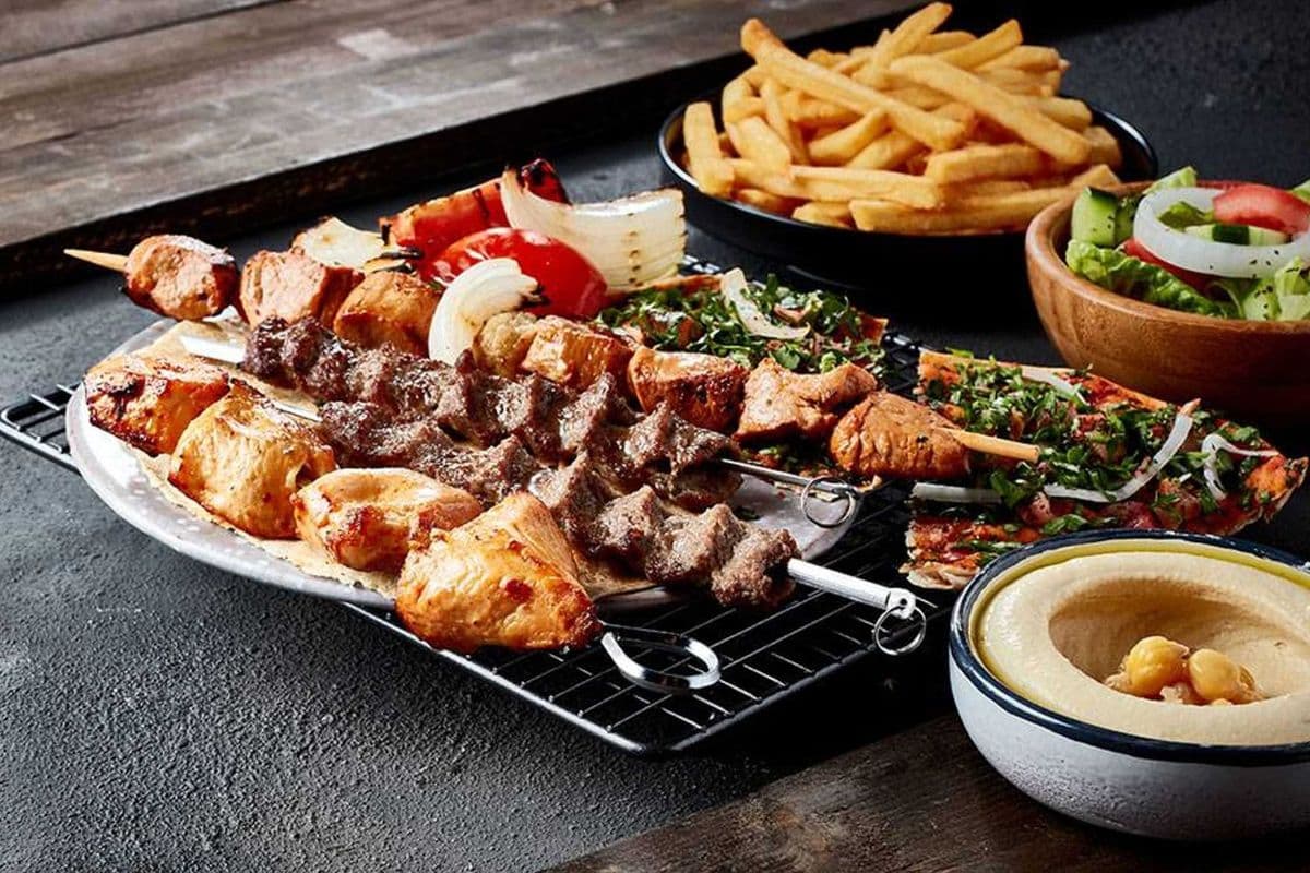 Regular mix grill meal