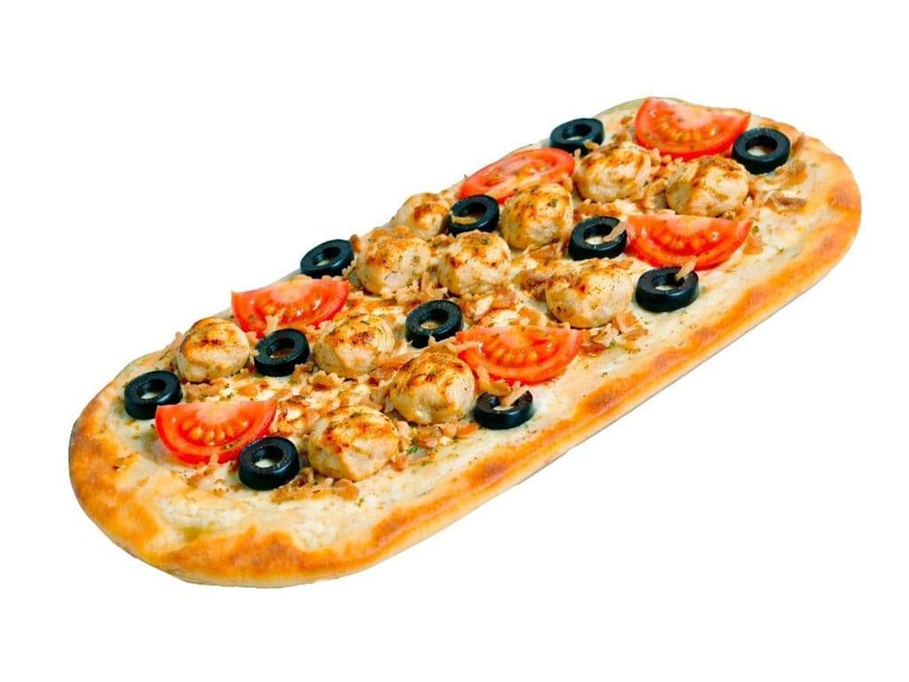 Grilled Chicken Flatbread
