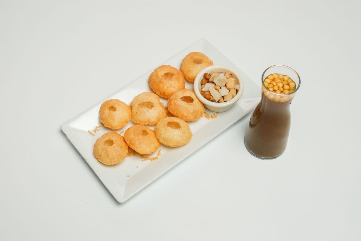 Plain Gol Gappe (8Pcs)