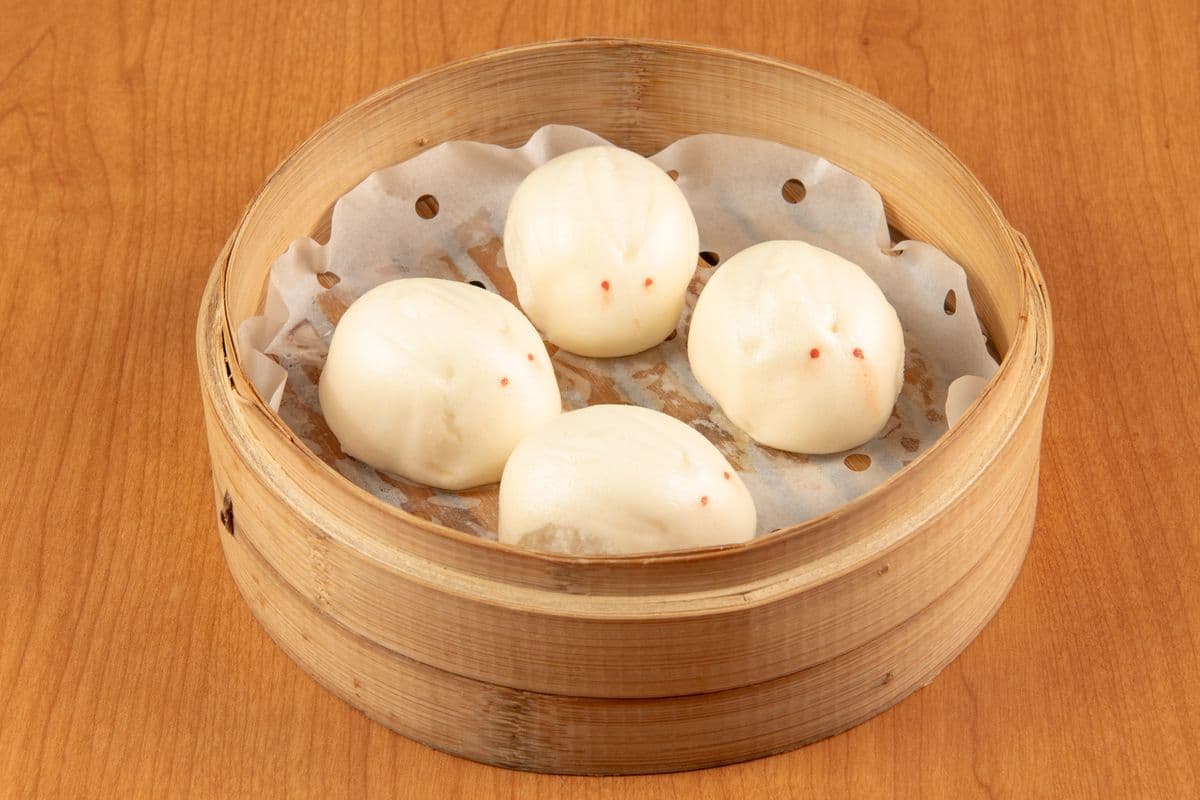 5. Creamy Custard Buns (4 pcs)