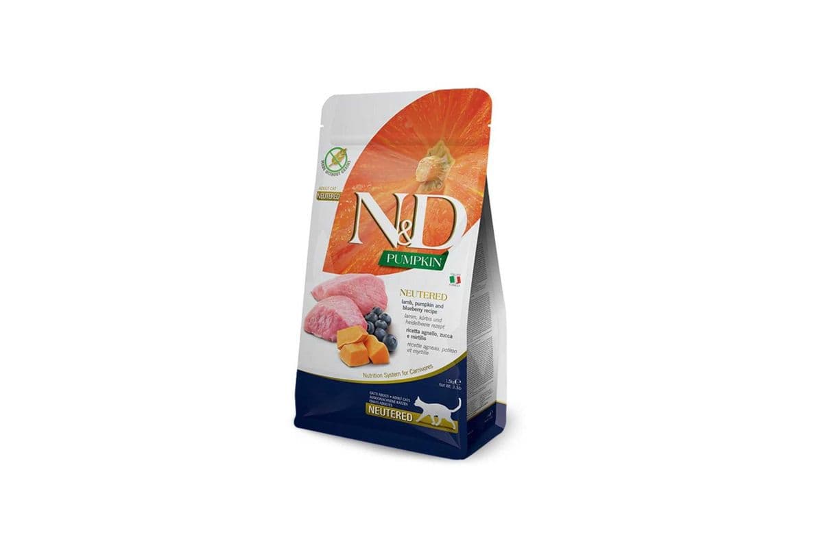FARMINA ND Pumpkin Cat Lamb and Blueberry AD Neutered 1.5kg (1.5kg)