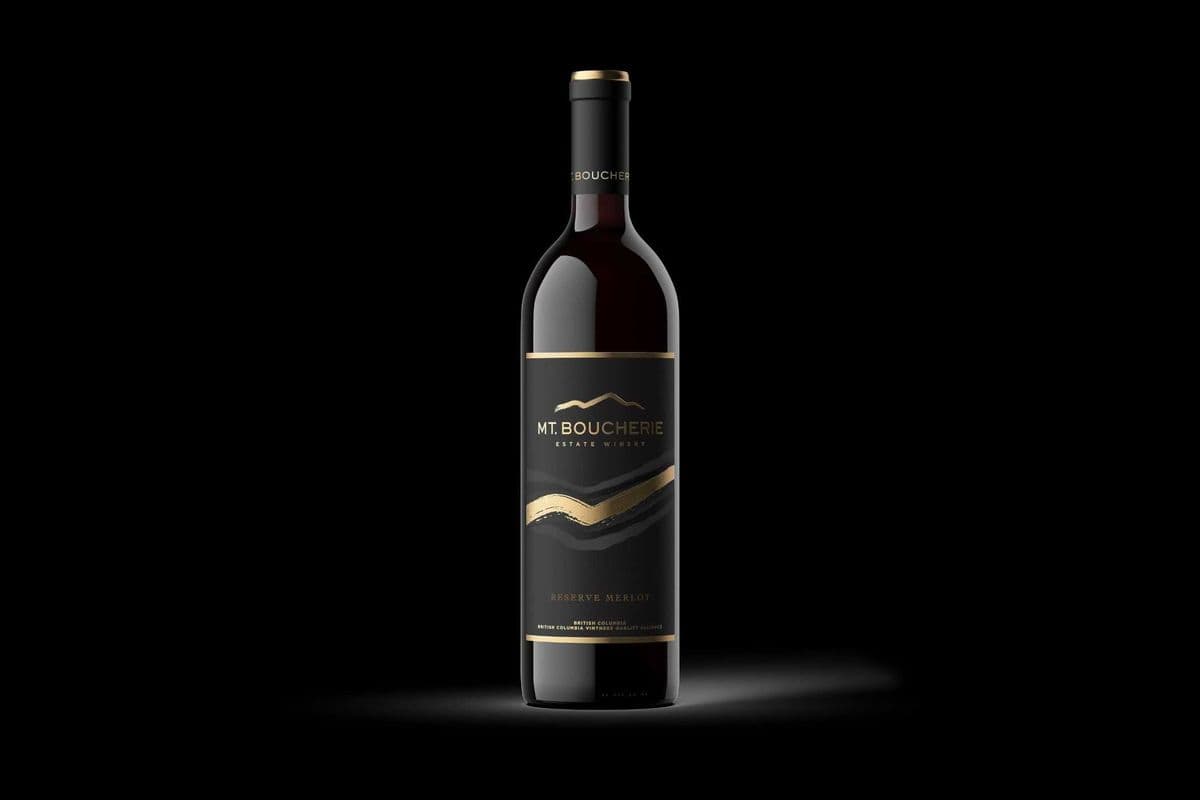 Mt.Boucherie Reserve Merlot (750 ml) (1 x 750mL)