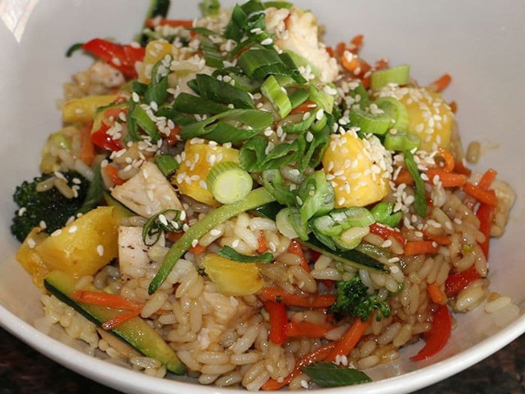 Teriyaki Chicken Rice Bowl