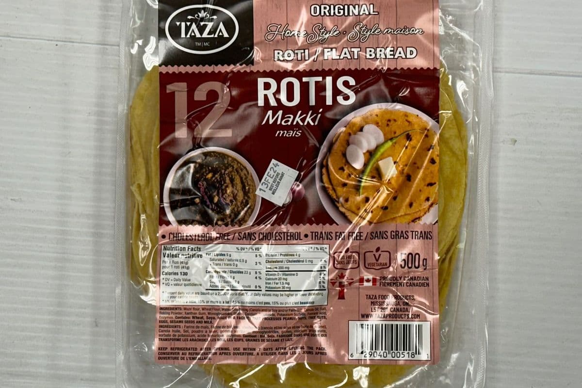 Taza Roti - Makki (12pcs) (500 g)