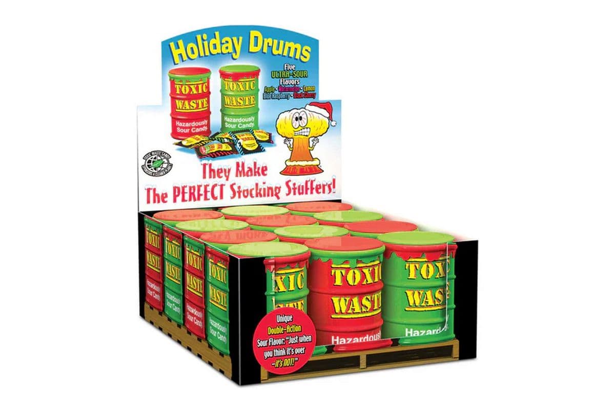 Toxic Waste Holiday Drums