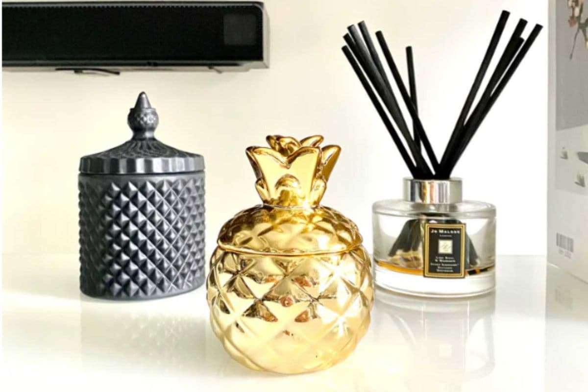 Pineapple Scented Candle Jar