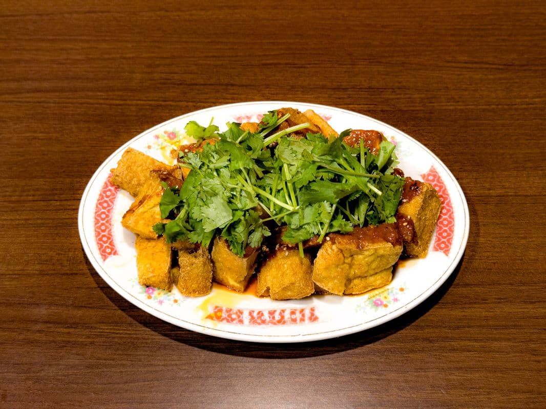 V18 🌶Signature Aromatic Stinky Tofu / V18 🌶素招牌飘香臭豆腐