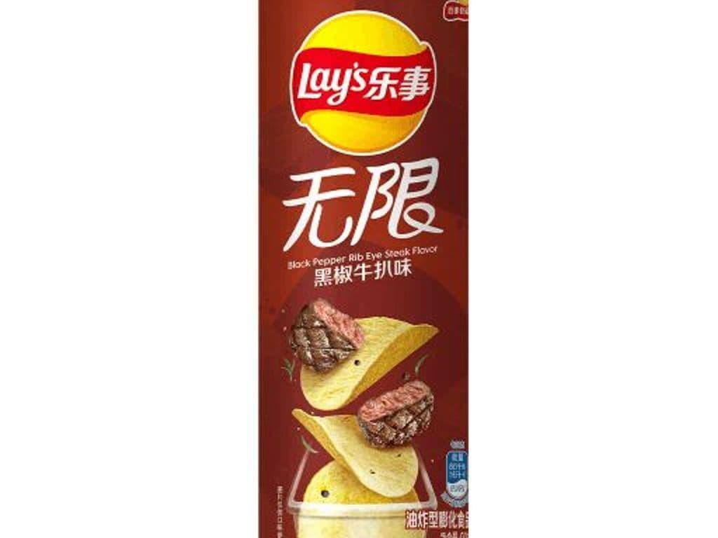 Lays Exotic Stax China (104g) - BBQ Steak