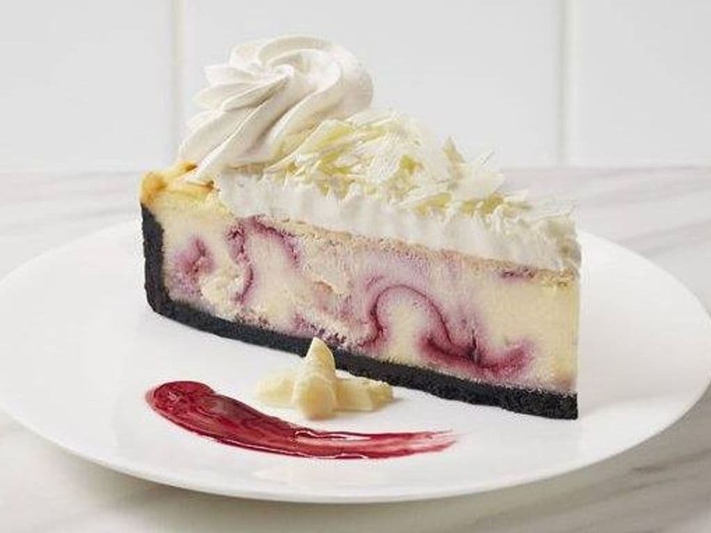 White Chocolate Raspberry Cheesecake Factory