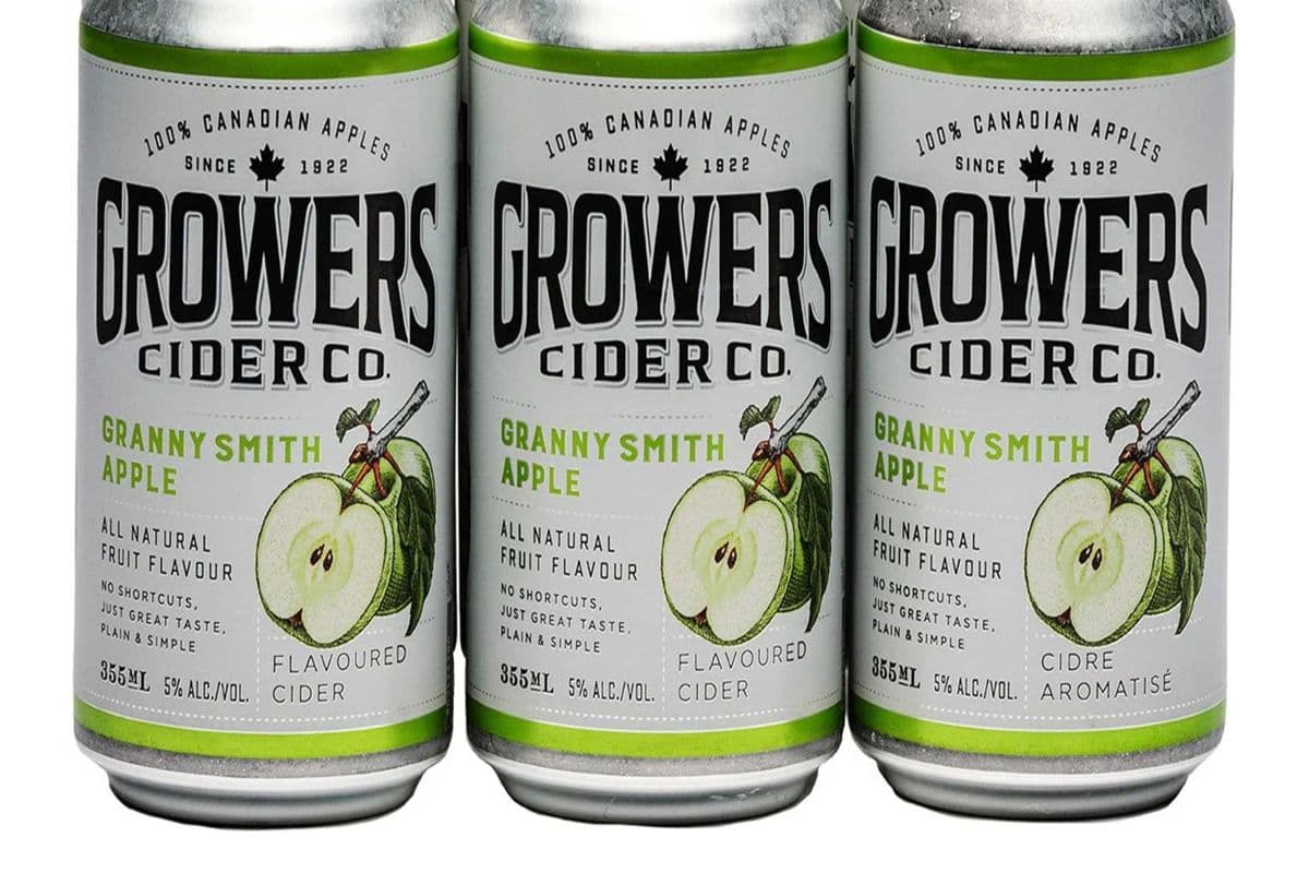 Grower's Green Apple and Lime Cider (6 Cans) (6 x 6*355ML )