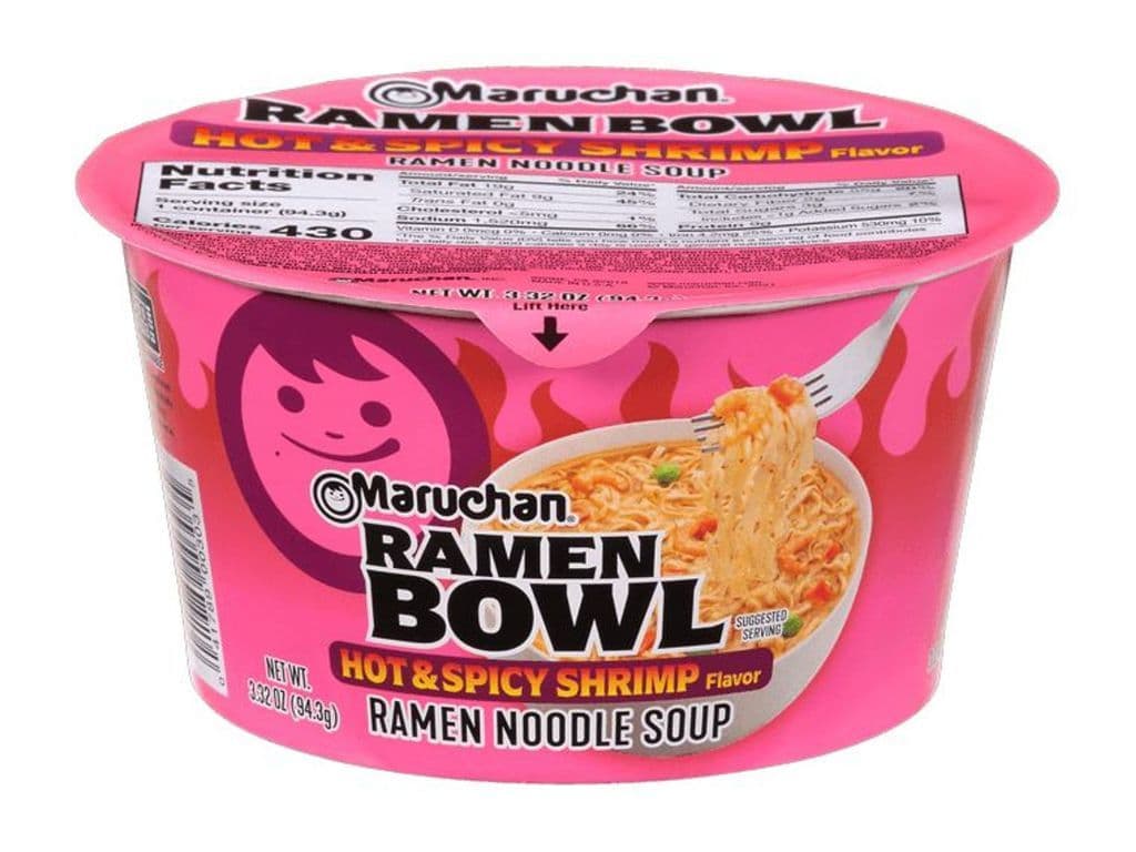 Maruchan Bowl - Hot & Spicy Shrimp
