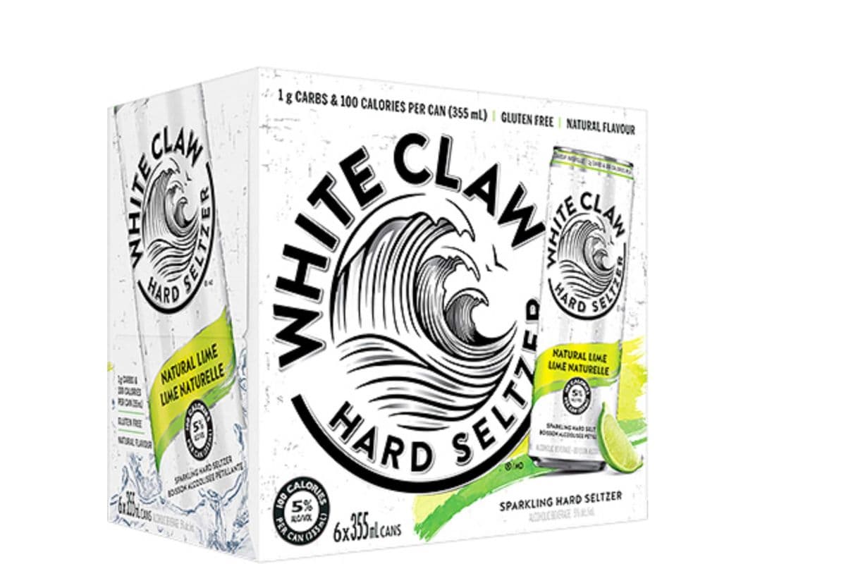 White Claw Natural Lime (6 x 355 ML)