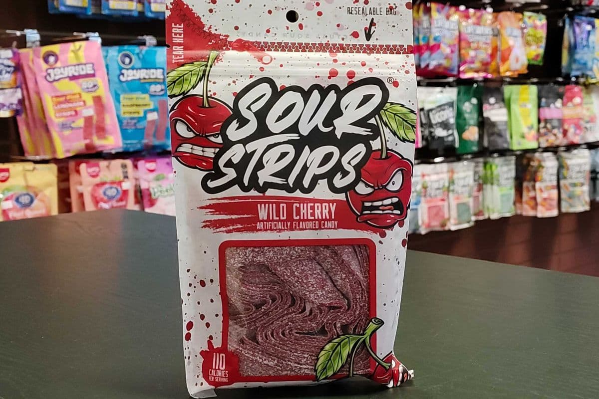 Sour Strips Wild Cherry (96 g) (96g)
