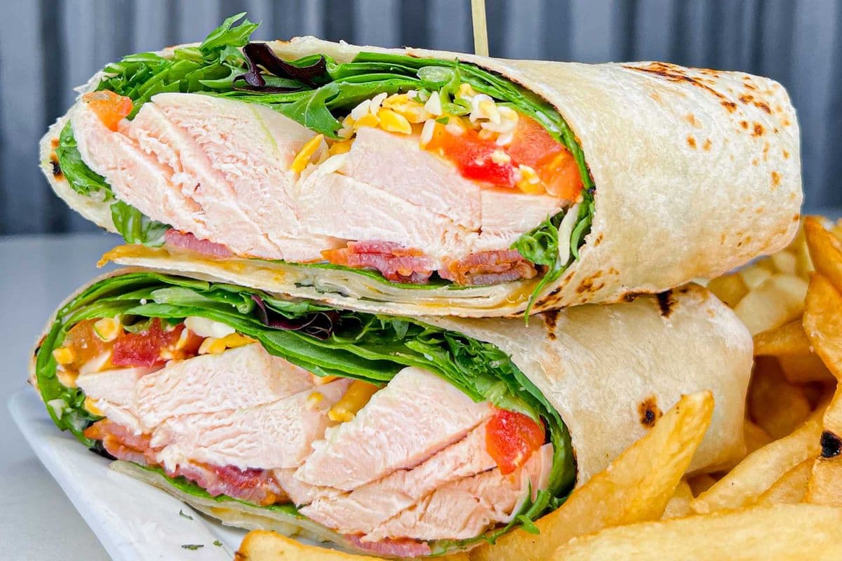 BLT Grilled Chicken Wrap
