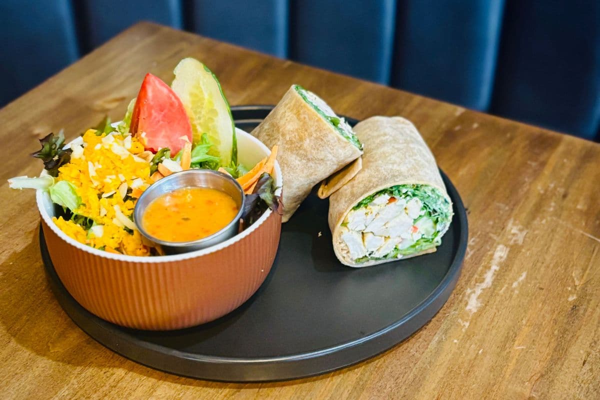 Chicken Souvlaki Wrap