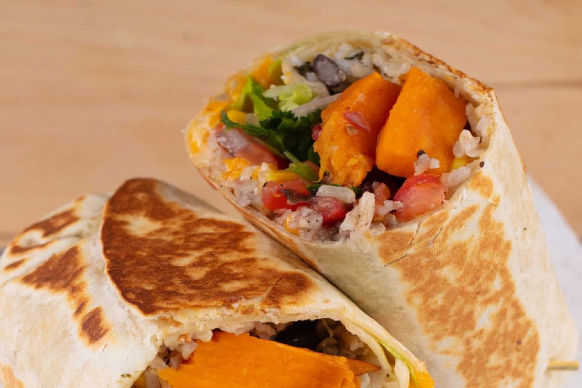 Sweet Potato Burrito