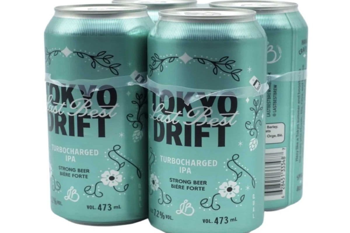 Last Best Tokyo Drift IPA (4 x 473 ml Cans)