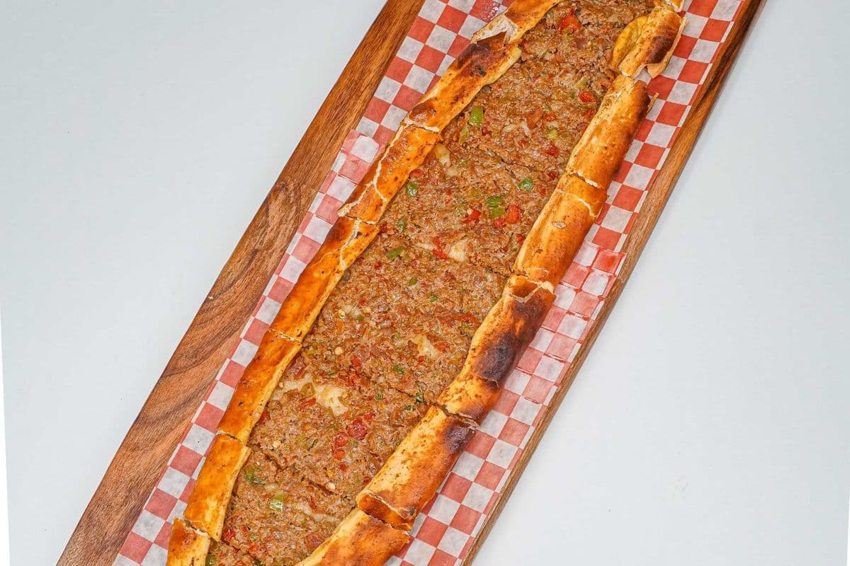 Ground Beef Pide