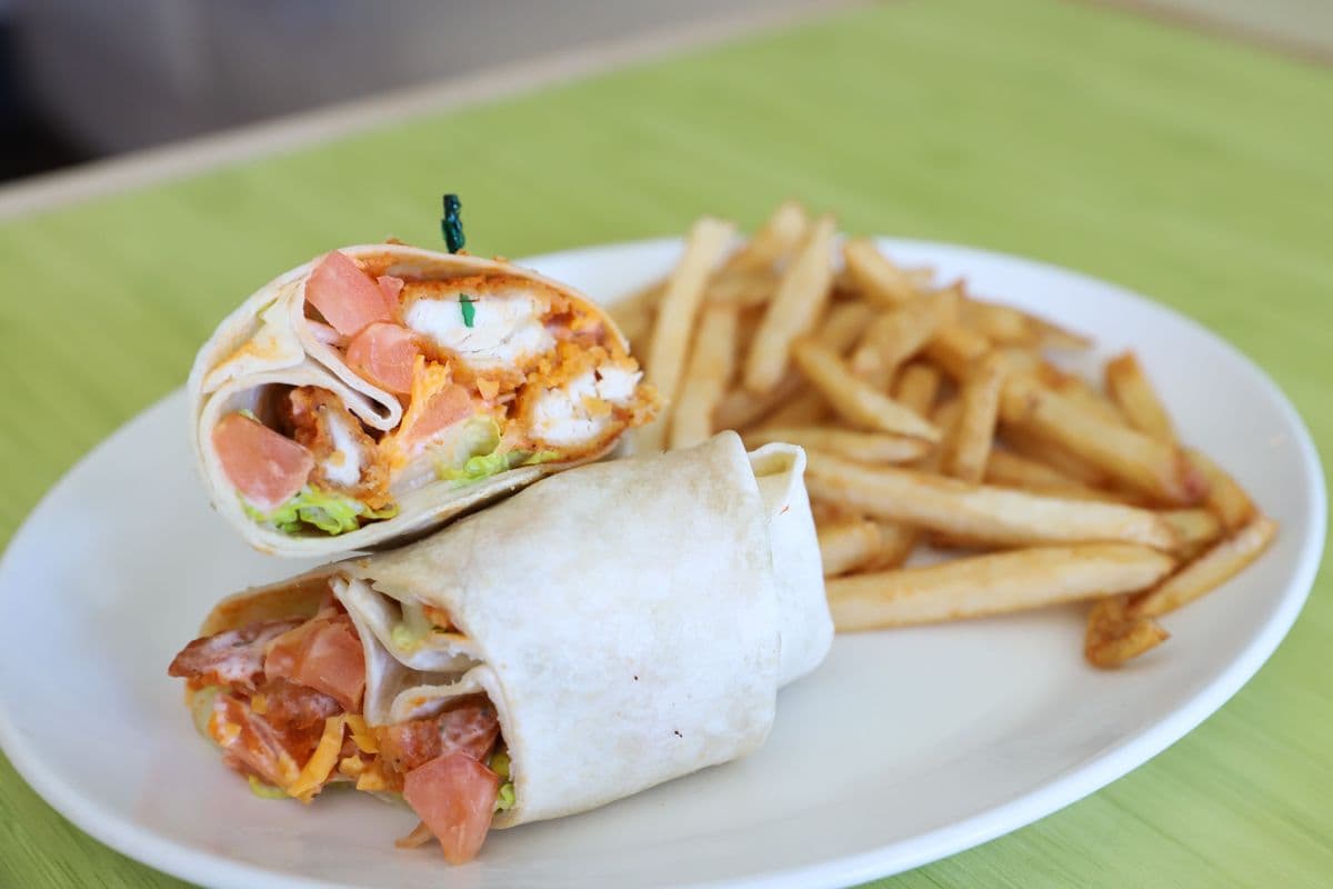 Spicy Chicken Wrap