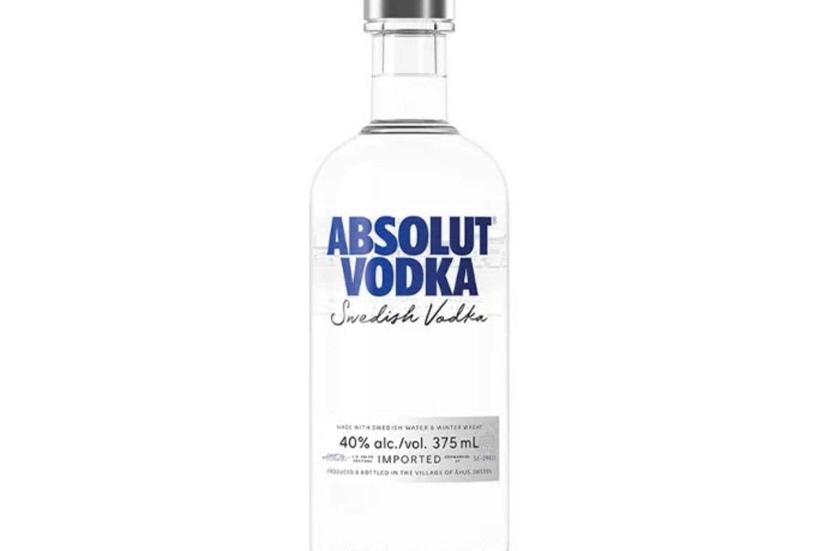 Absolut Swedish Vodka (375 ml) 375 ml • 40% ABV (1 x 375 ml)
