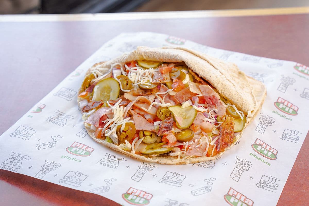 9" Pita - Jalapeno Club (310 Cals)