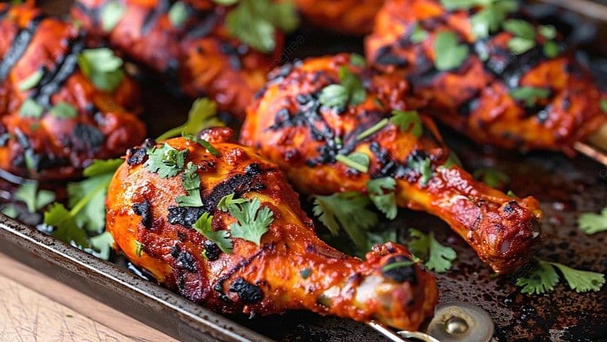 Roasted/Tandoori chk drumsticks 1/2 lb