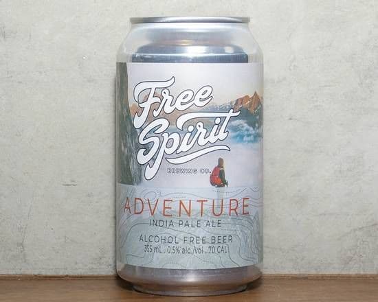 Non-Alcoholic Beer, Free Spirit 'Adventure', IPA (355 ml)