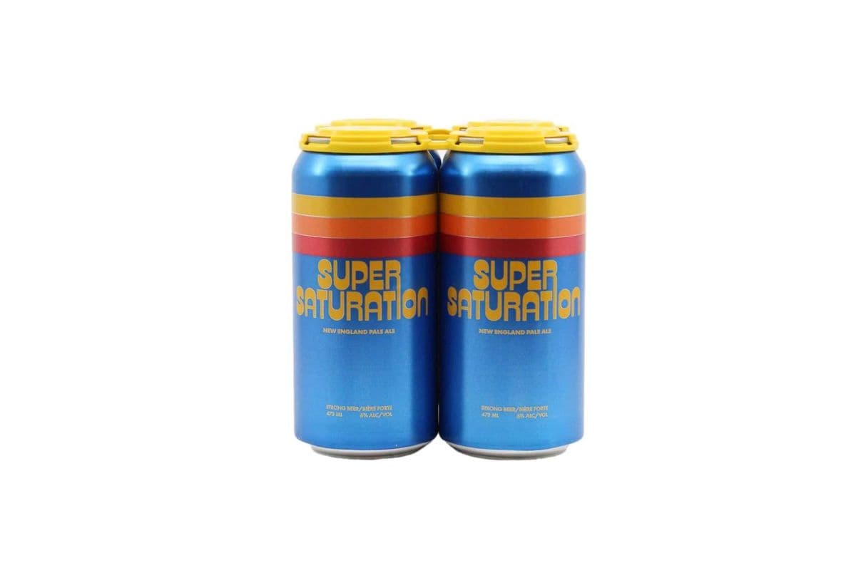 820129 - SUPER SATURATION HAZY PALE ALE (4 x 473ML CANS )