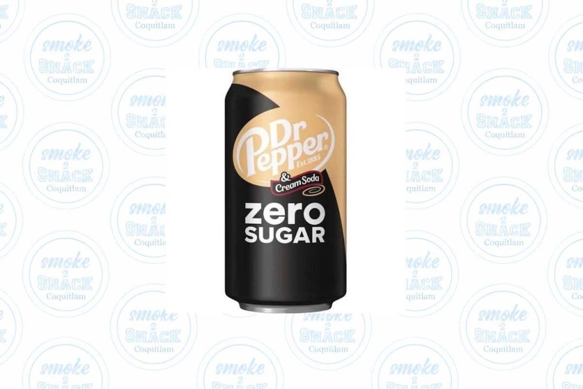 Drpepper Cream Soda Zero Sugar 355ml