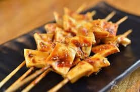36. Beef Aorta (3 skewers) 烤黄喉