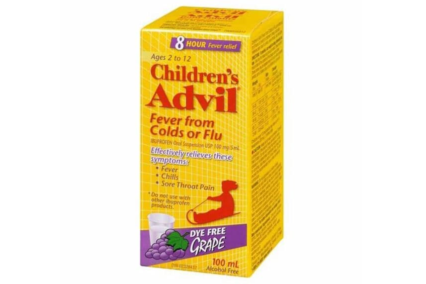 Children's Advil - Grape (Ages 2-12 years) (100 mL)