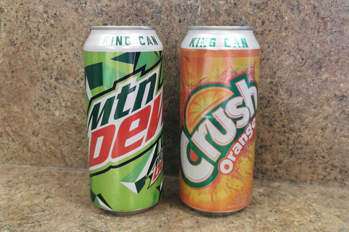 canpop mtndew and orange crush (473ml)