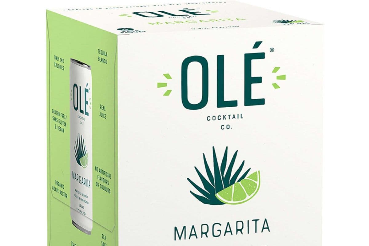Olé Margarita Cocktail, 4 Cans (4 x 355ml)