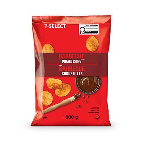 7 Select Barbecue Potato Chips 200g