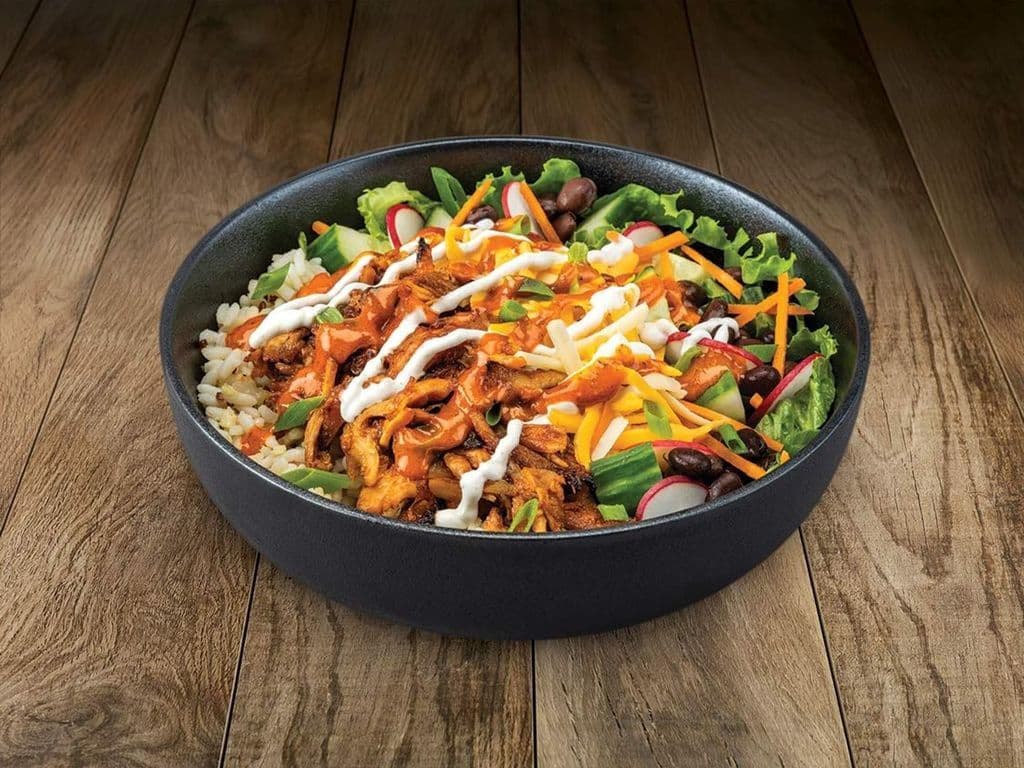 Bol St-Hub avec notre sauce piri-piri / St-Hub Bowl with piri piri sauce