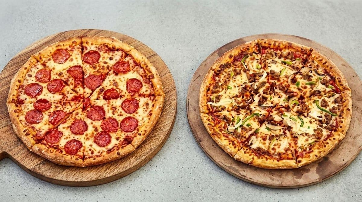 2x Pizza Petite 10"