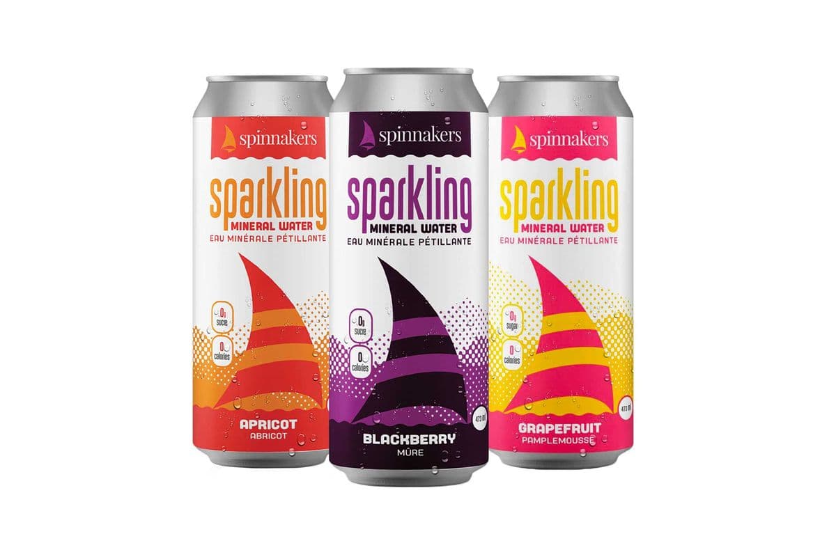 Spinnakers Sparkling Mineral Water (473ML) (0 Cal)