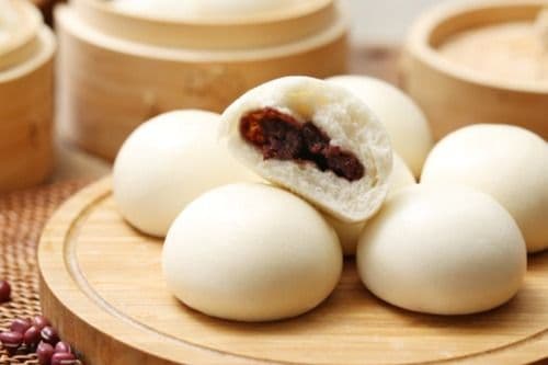 76. Red Beans Buns (4 pcs) 红豆包 (4个)