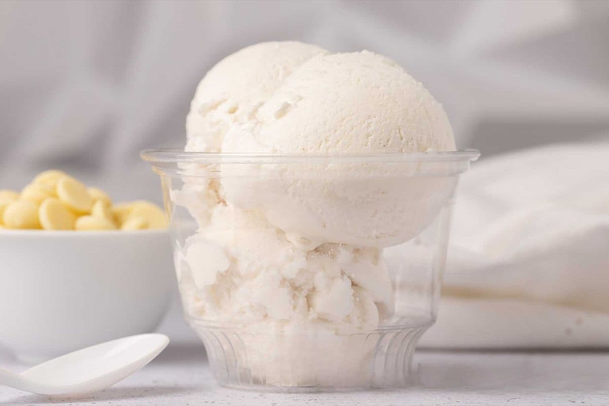 Vanilla ice cream