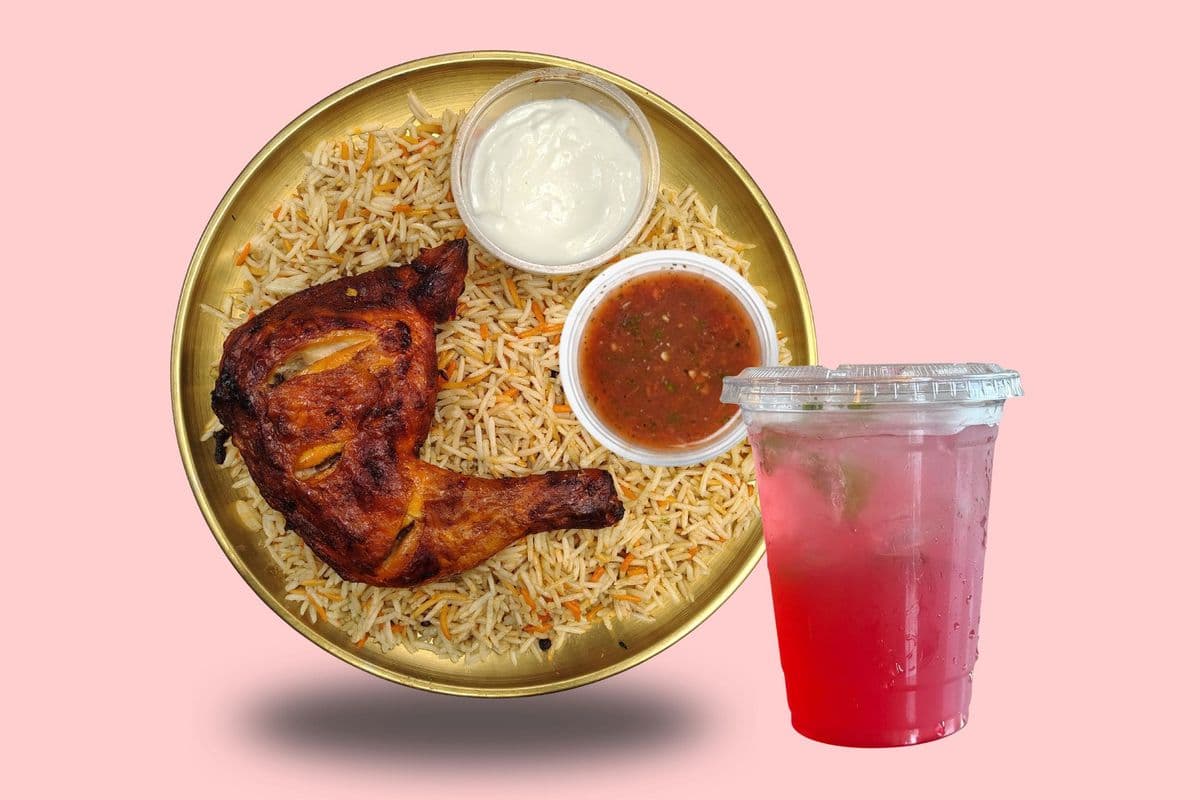 Alfahm Mandi + Any Mojito