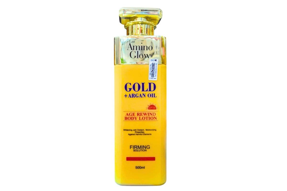 Amino Glow Gold + Argan Oil Age Rewind Body Lotion