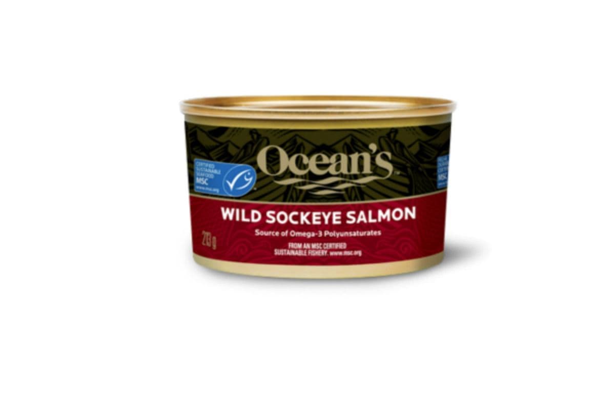 Ocean's Wild Sockeye Salmon (200g)