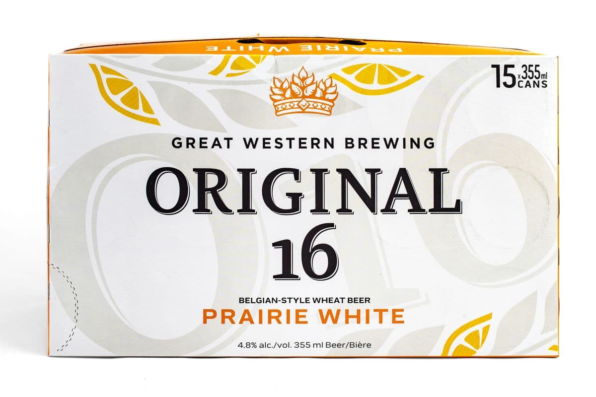 Original 16 Prairie White 15pk Can (15 x 355ml)