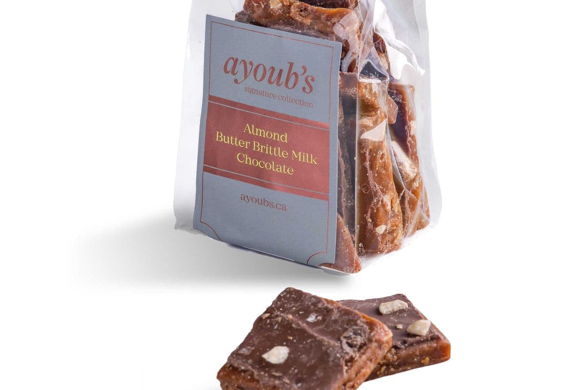 Almond Butter Brittle Milk Chocolate (100 Grams)