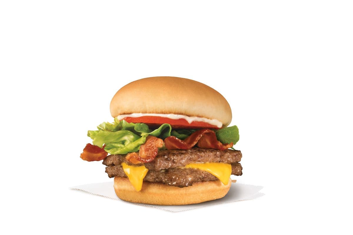 Double Jr. Bacon Cheeseburger (Cals: 530)