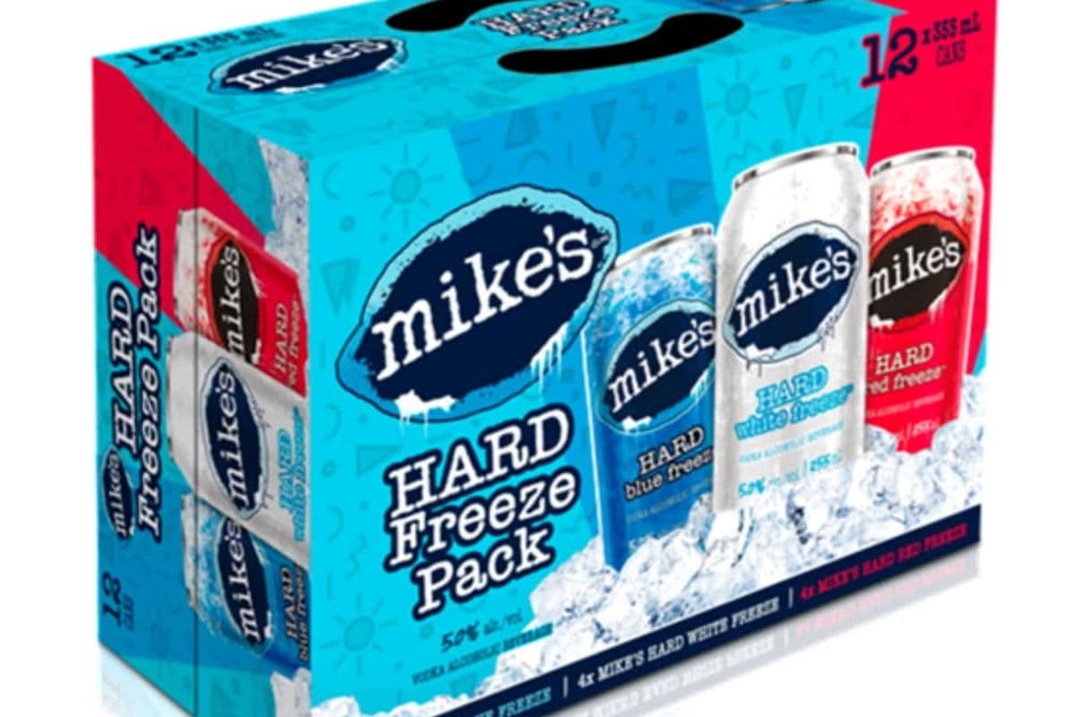 Mike's Hard Freezer Mixer Variety pack, Assorted (12 x 355 ml) 12 ct • 355 ml • 5% ABV (1 x 355 ml)