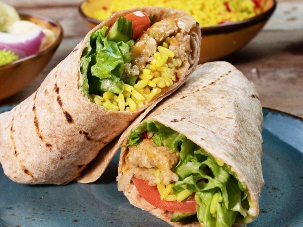 Peri Veggie Wrap with 1 Side