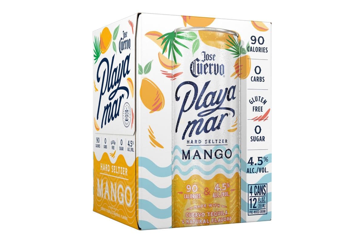 Jose Cuervo Playamar Mango (4 x 355 ml)