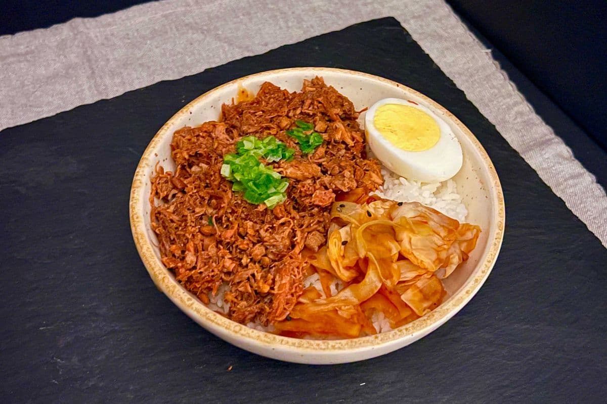 Taiwanese Pork Rice Bowl