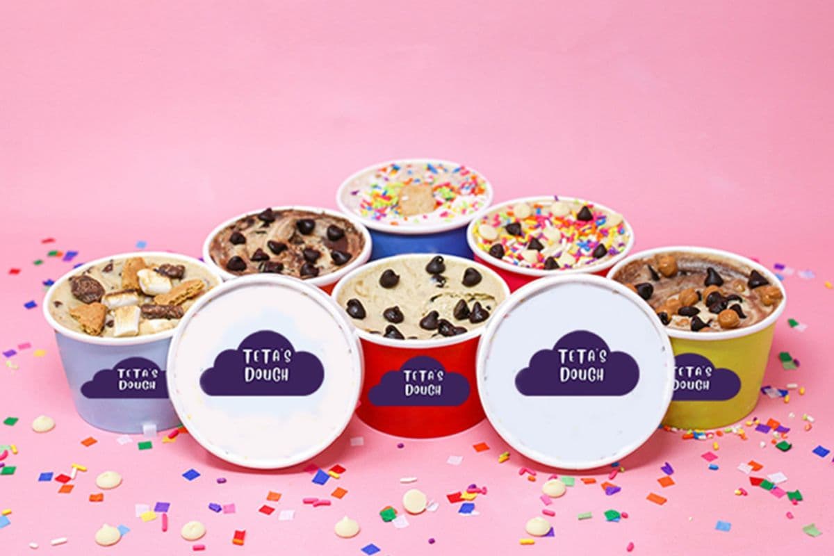 Happy Birthday Edible Cookie Dough 6 Pack / Happy Birthday Lot de 6 pâtes à biscuits comestibles